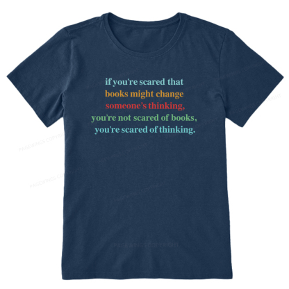 Pagewings Censorship Social Justice Shirt Booktrovert Unisex Classic T-shirt