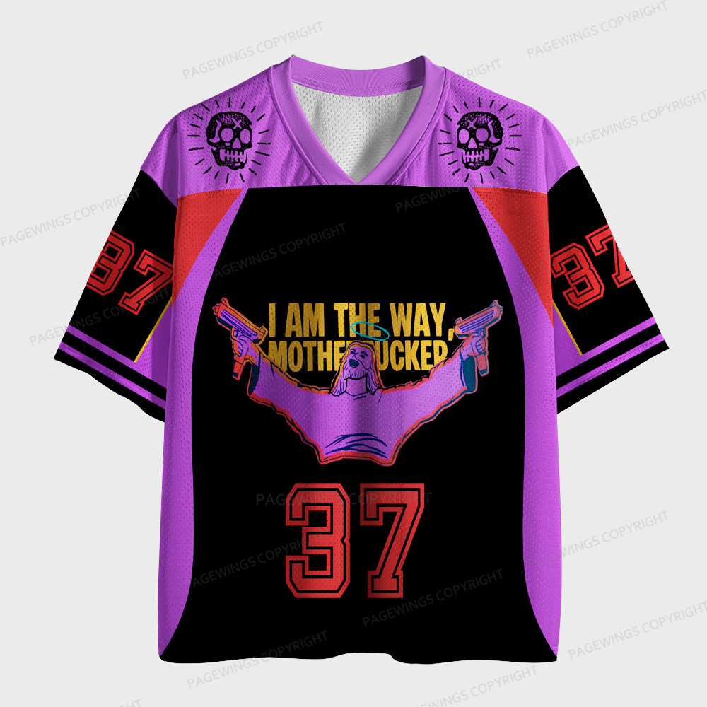 Pagewings I Am The Way Unisex Mesh Jersey