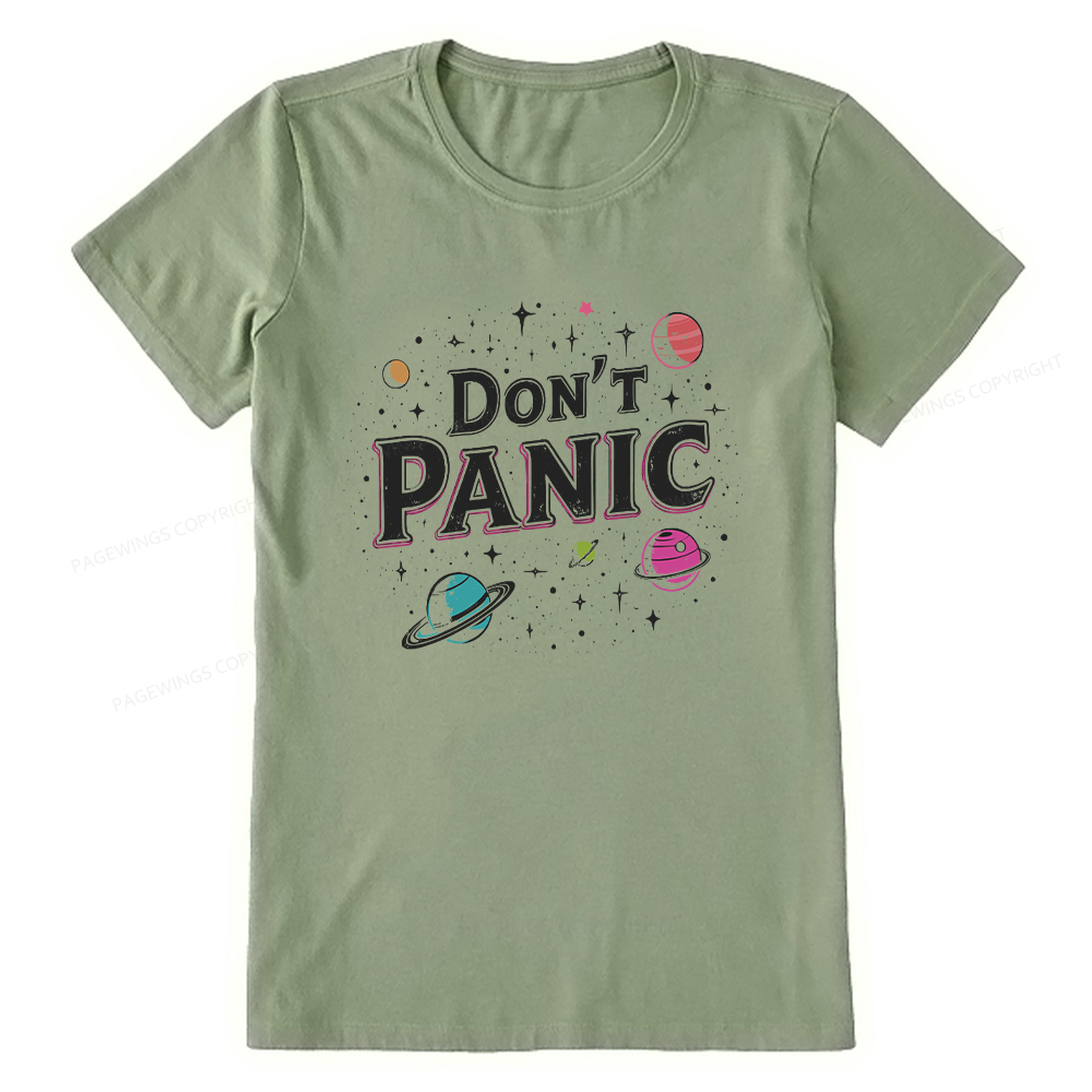 Pagewings Don't Panic Unisex Classic T-shirt