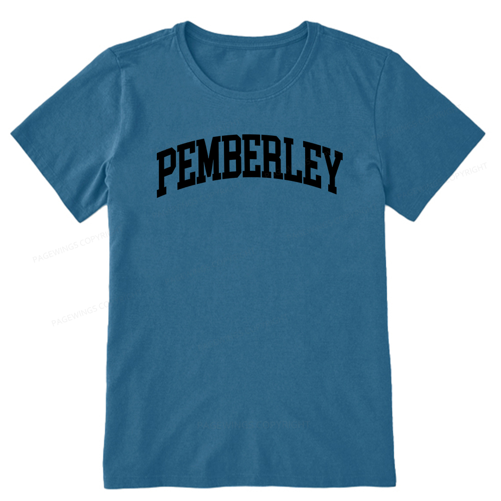 Pagewings Pemberley Bookworm Unisex Classic T-shirt