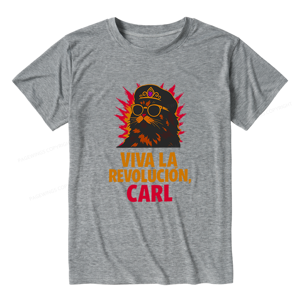 Pagewings Viva La Revolucion Unisex Heather T-Shirt