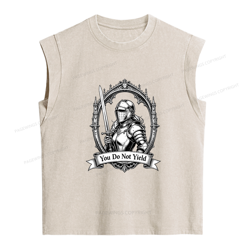 Pagewings Fantasy Book Lover Women's Washed Tank Top