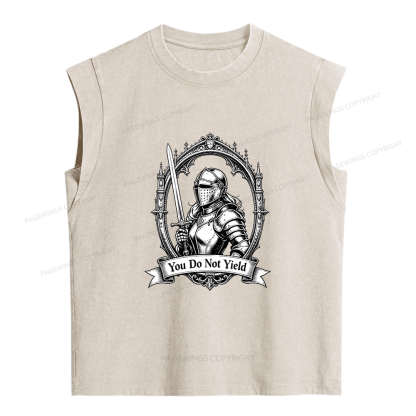 Pagewings Fantasy Book Lover Women's Washed Tank Top