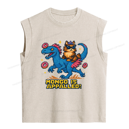 Pagewings Mongo Is Appalled Women's Washed Tank Top