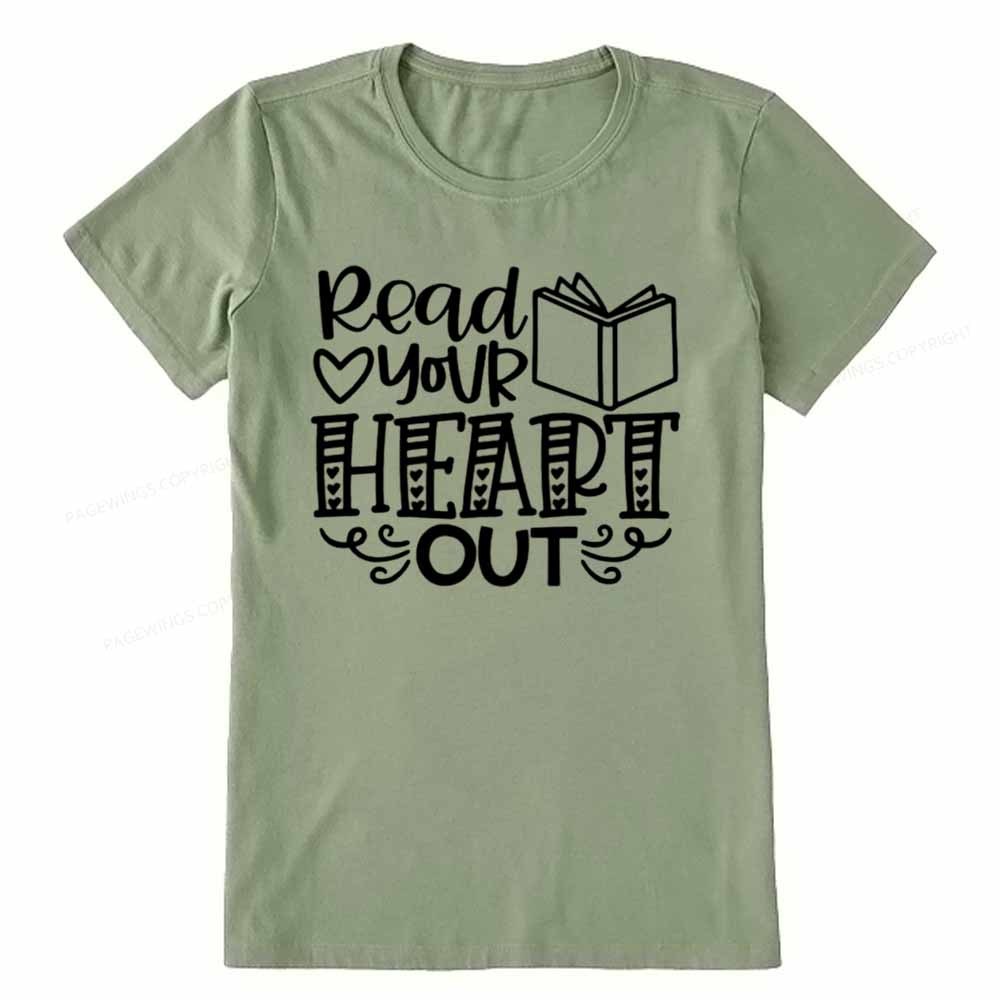 Pagewings Read Your Heart Out Unisex Classic T-shirt