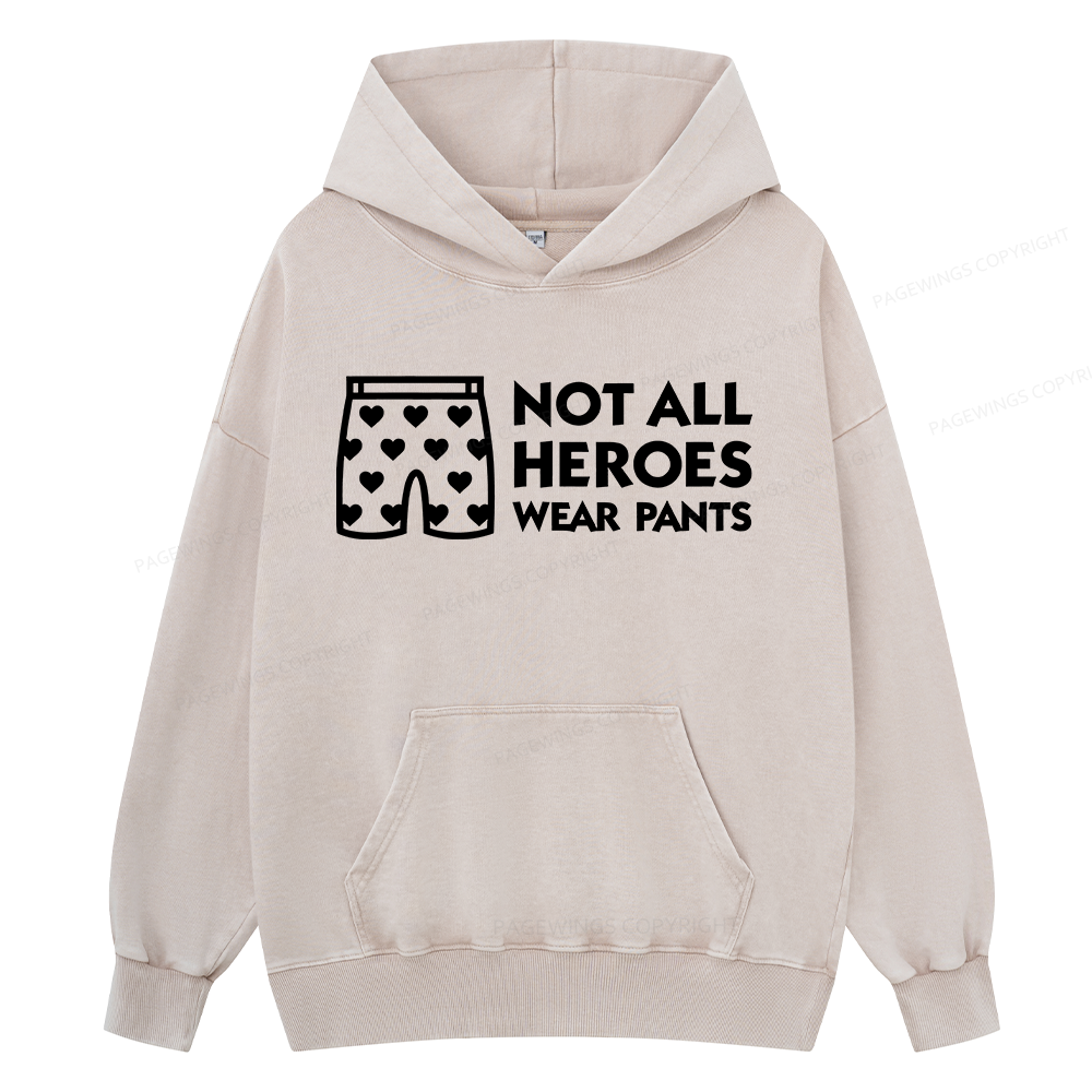 Pagewings Sci-Fi Book Lover Unisex Washed Hoodie