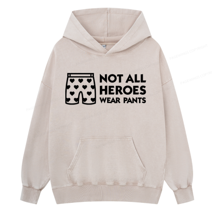 Pagewings Sci-Fi Book Lover Unisex Washed Hoodie