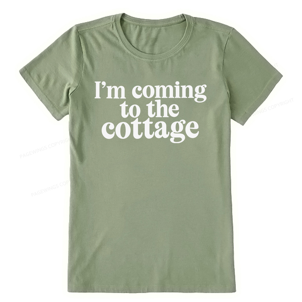 Pagewings I'm Coming To The Cottage Unisex Classic T-shirt