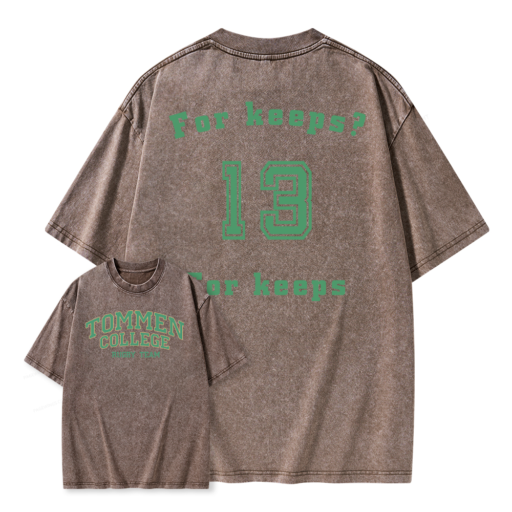 Pagewings Romance Novel Lover Unisex Washed T-shirt