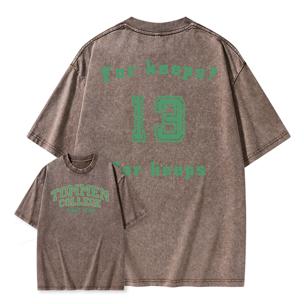 Pagewings Romance Novel Lover Unisex Washed T-shirt