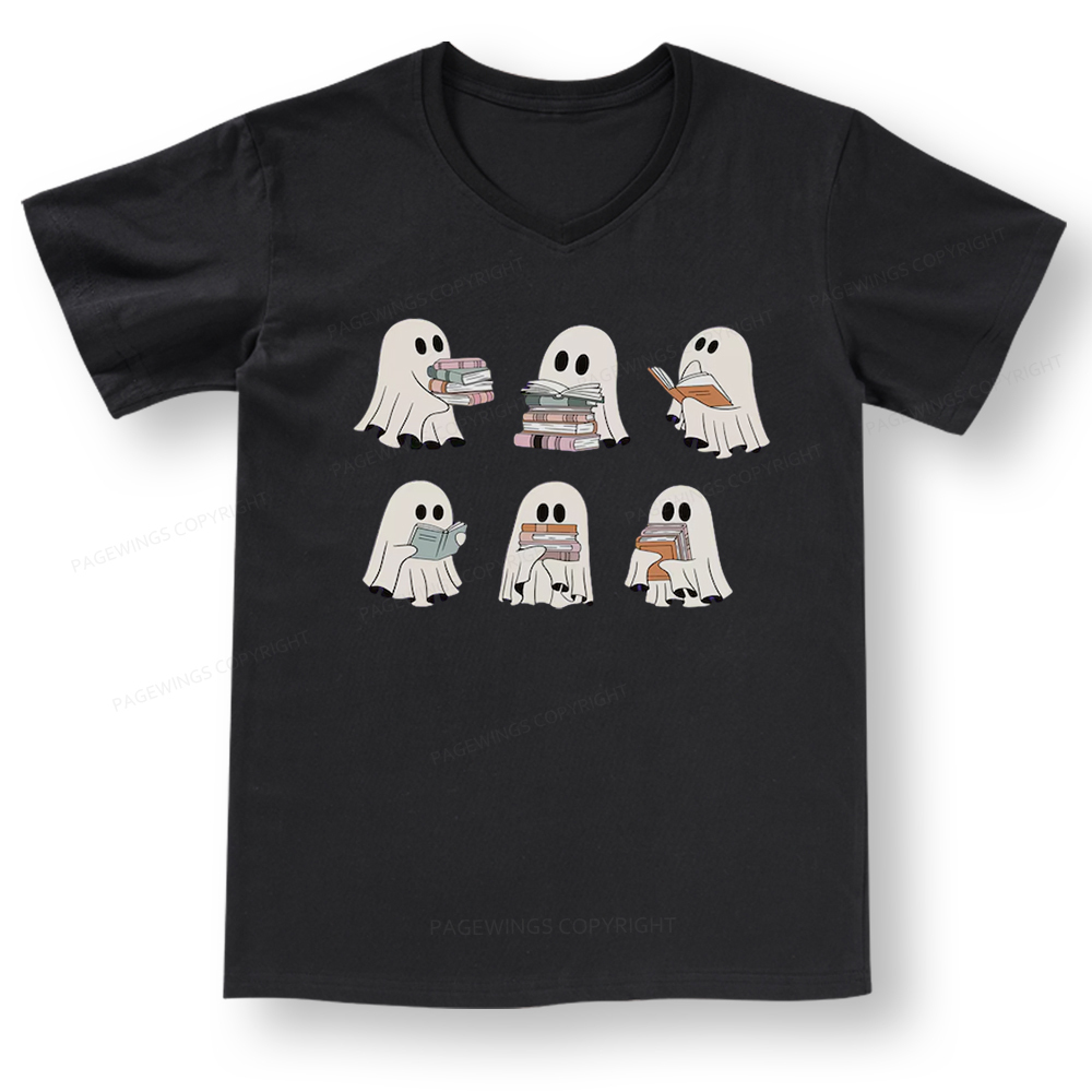 Pagewings I'm With The Banned Reading V-neck T-shirt