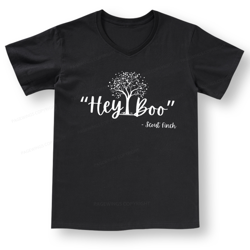 Pagewings To Kill a Mockingbird V-neck T-shirt 