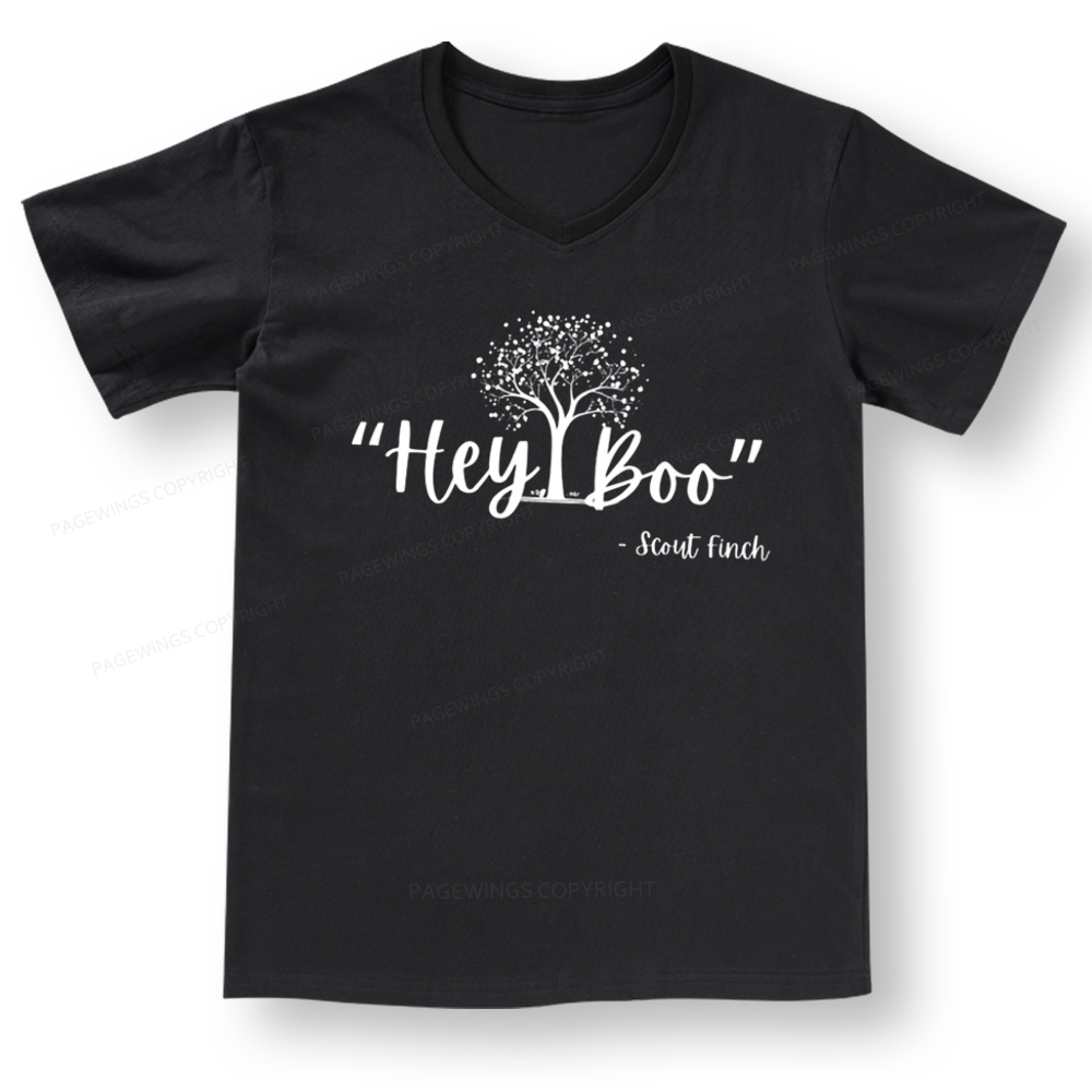 Pagewings To Kill a Mockingbird V-neck T-shirt 