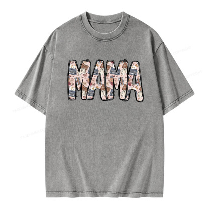 Pagewings Mama Unisex Washed T-shirt