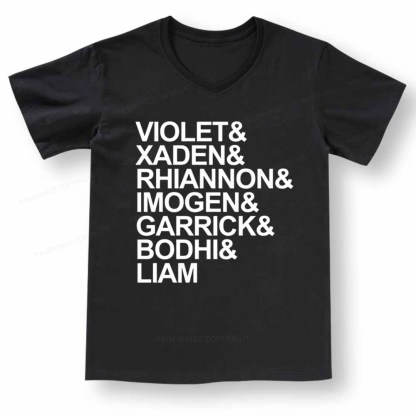 Pagewings Fourth Wing MC Classic T-Shirt V-neck T-shirt