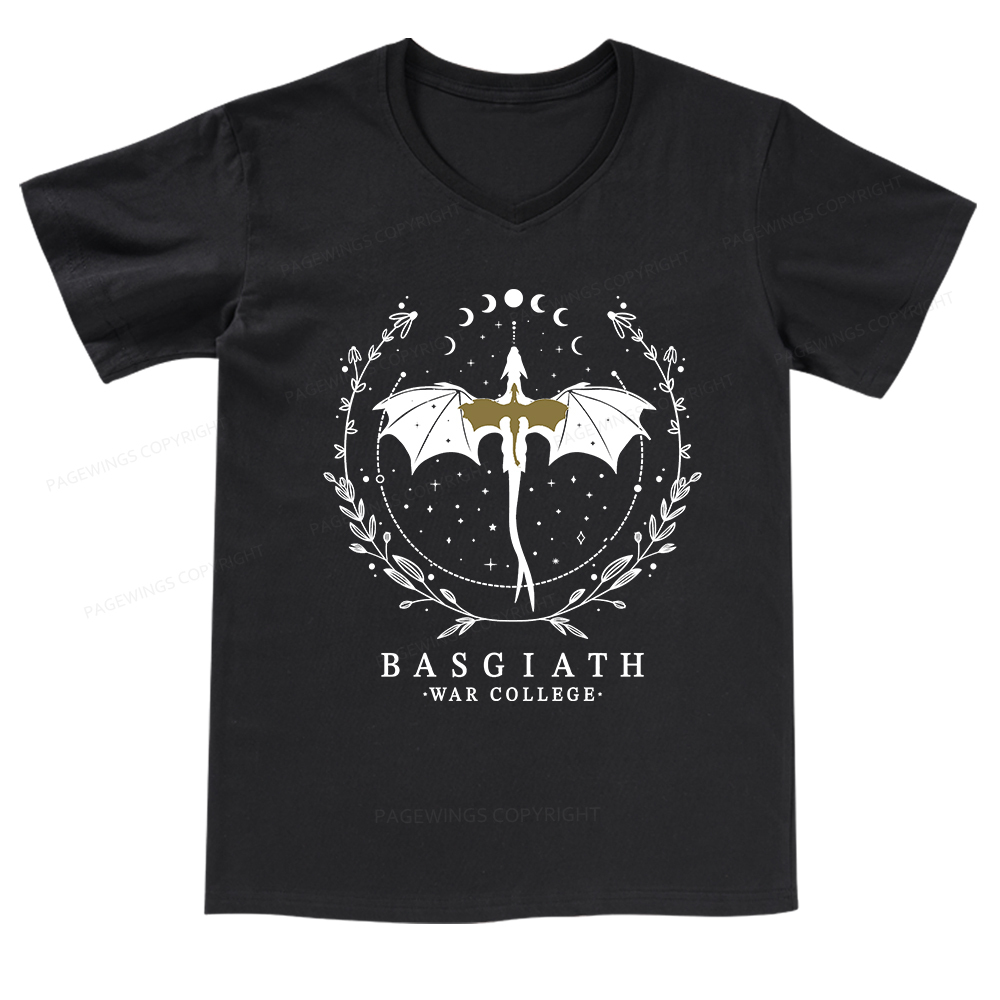 Pagewings Basgiath War College V-neck T-shirt