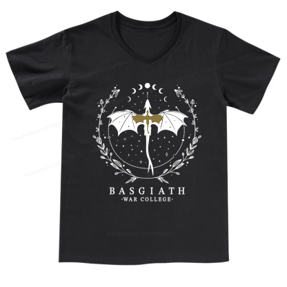 Pagewings Basgiath War College V-neck T-shirt