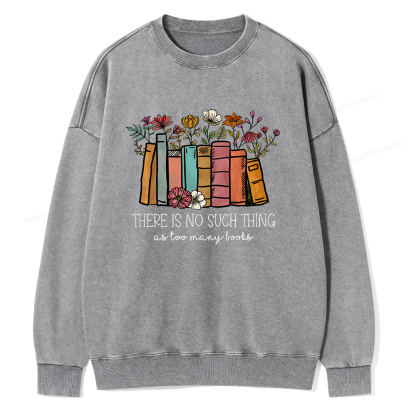 Pagewings Such A Thing Unisex Washed Sweatshirt