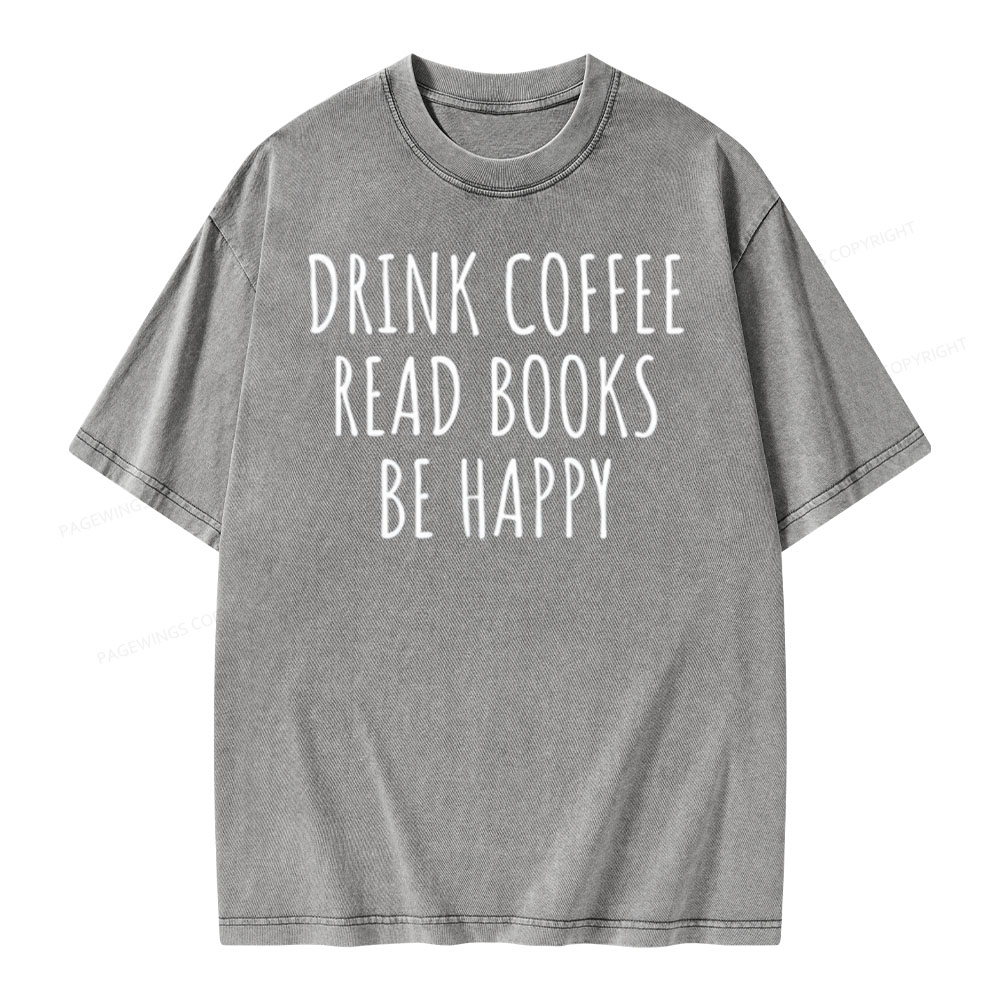 Pagewings Reading Shirt, Book Shirt Unisex Washed T-shirt