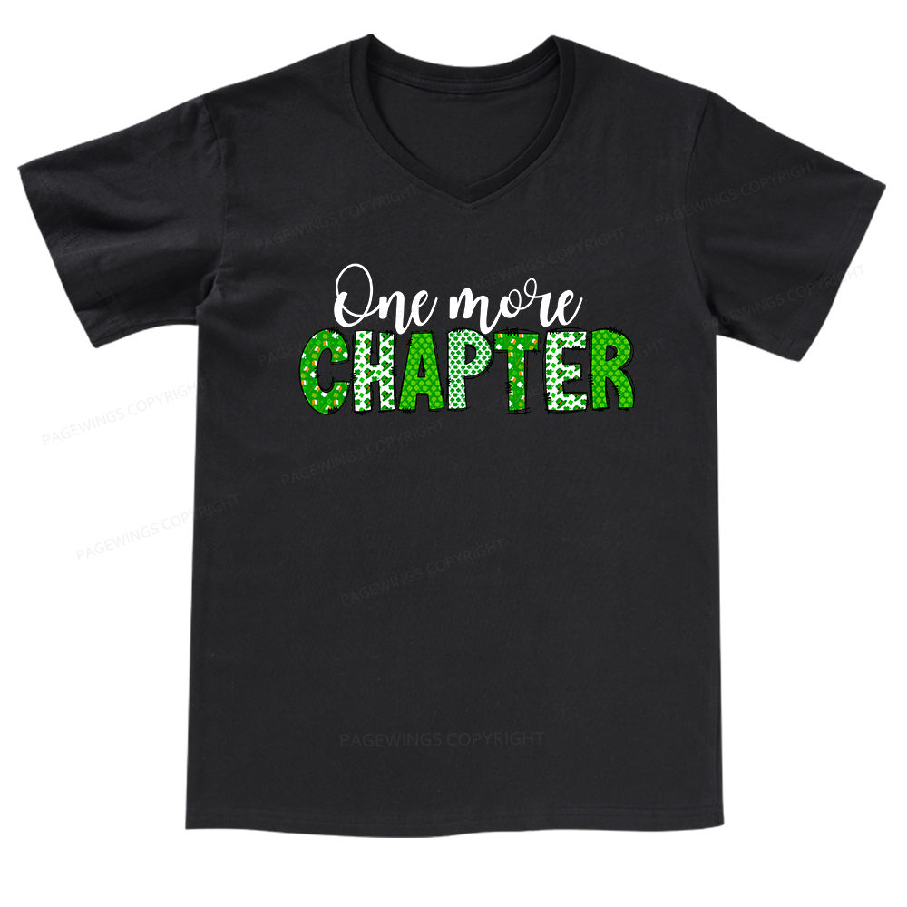 Pagewings Book Lovers St Pattys Day Shirt T-Shirt V-neck T-shirt