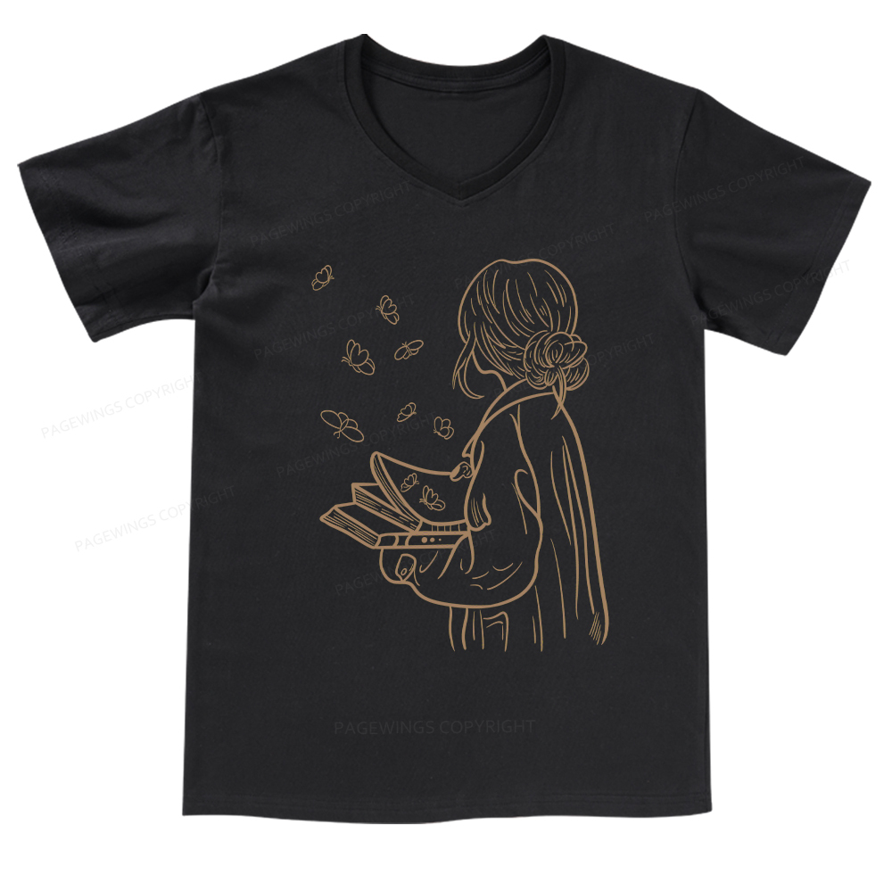 [Copy]A-V领T模版Pagewings 文案 V-neck T-shirt