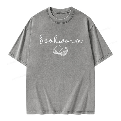 Pagewings Bookworm Unisex Washed T-shirt