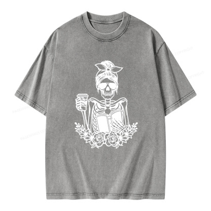 Pagewings Book Lover Unisex Washed T-shirt