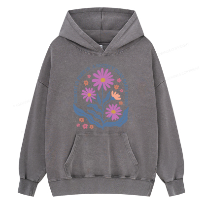 Pagewing Read Banned Books Shirt Social Justice Gift Unisex Washed Hoodie