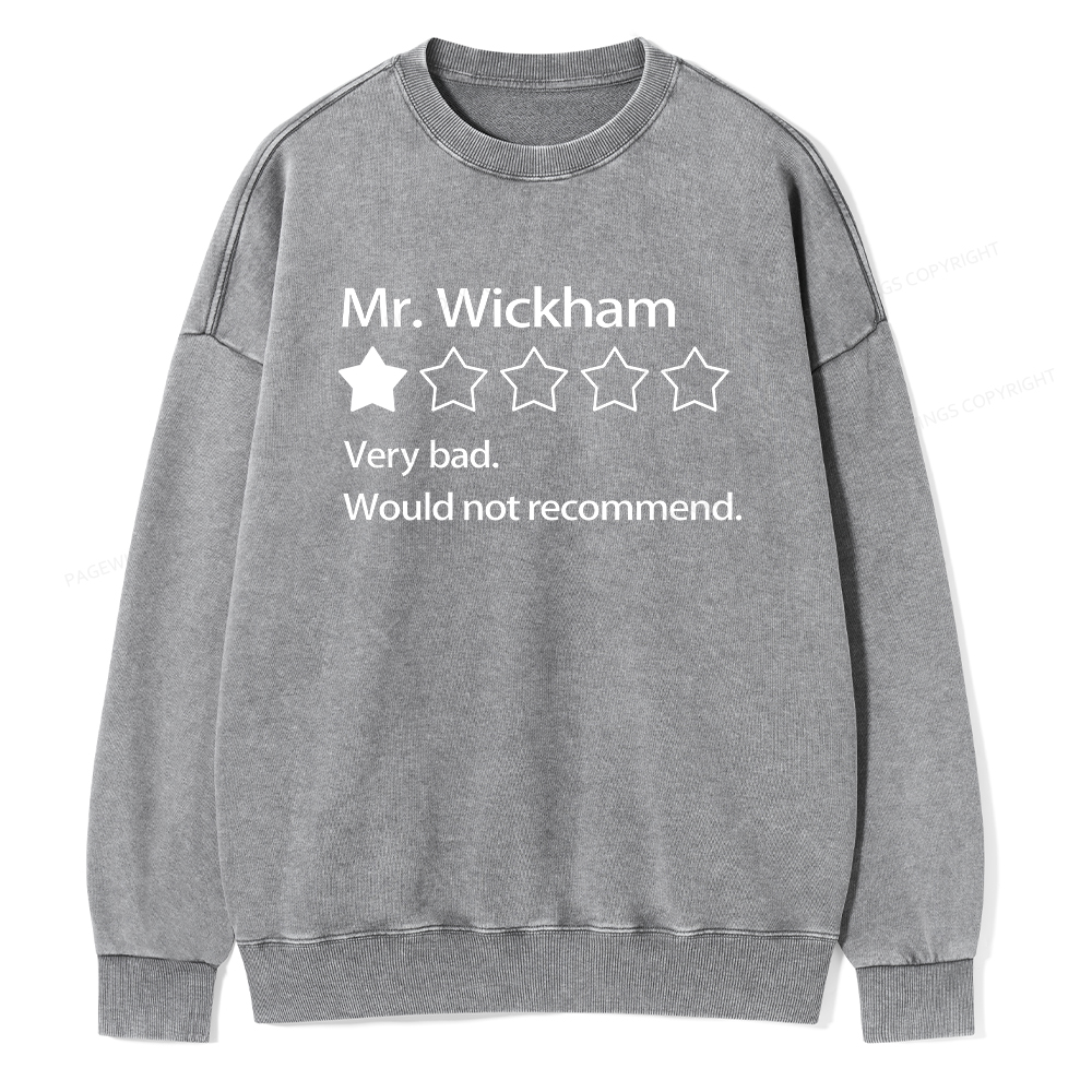 Pagewings Pemberley Est 1813 Unisex Washed Sweatshirt