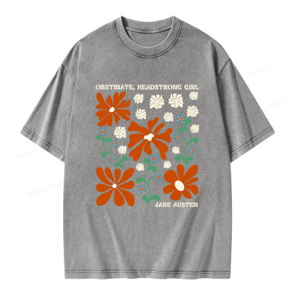 Pagewings  Obstinate Headstrong Girl Unisex Washed T-shirt