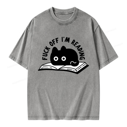 Pagewings I'm Reading Unisex Washed T-shirt
