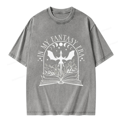 Pagewings In My Fantasy Era Unisex Washed T-shirt