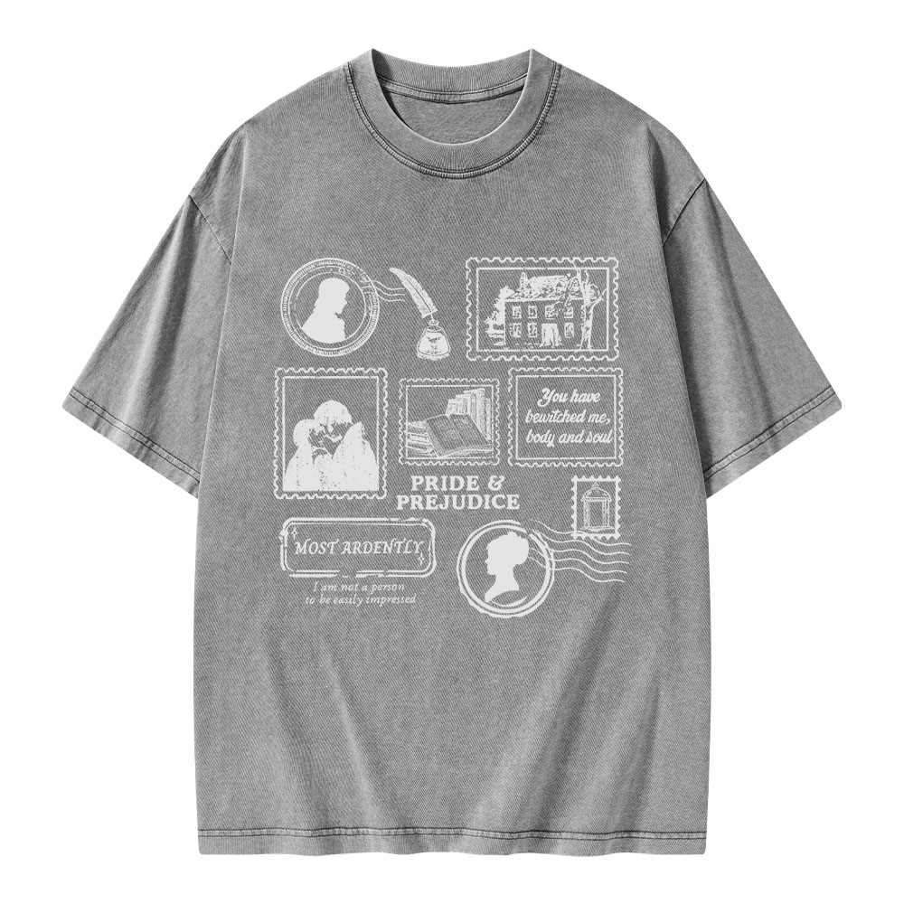 Pagewings You Have Bewitched Me Body And Soul Unisex Washed T-shirt