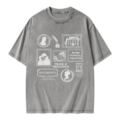 Pagewings You Have Bewitched Me Body And Soul Unisex Washed T-shirt