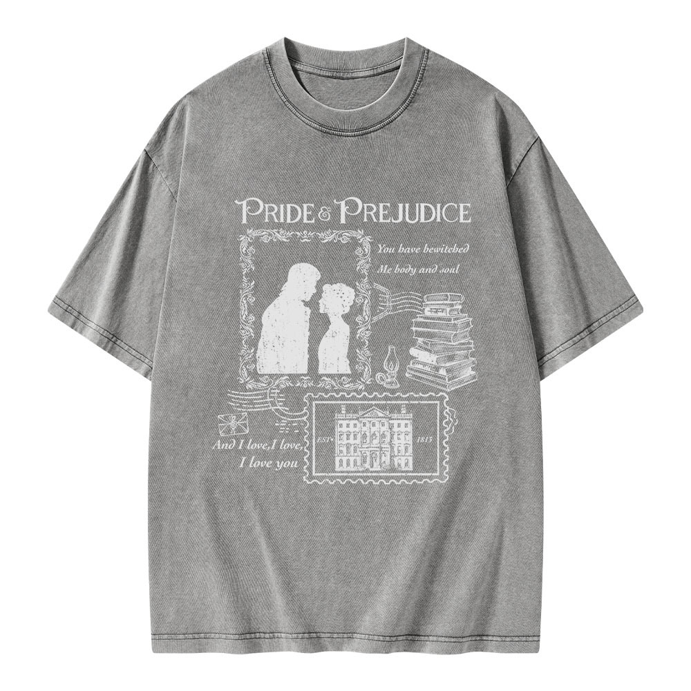 Pagewings And I Love I Love I Love you Unisex Washed T-shirt