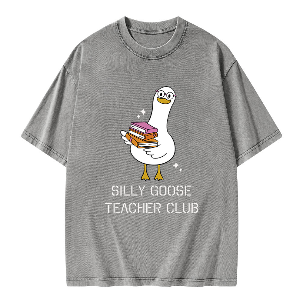 Pagewings Silly Goose Unisex Washed T-shirt