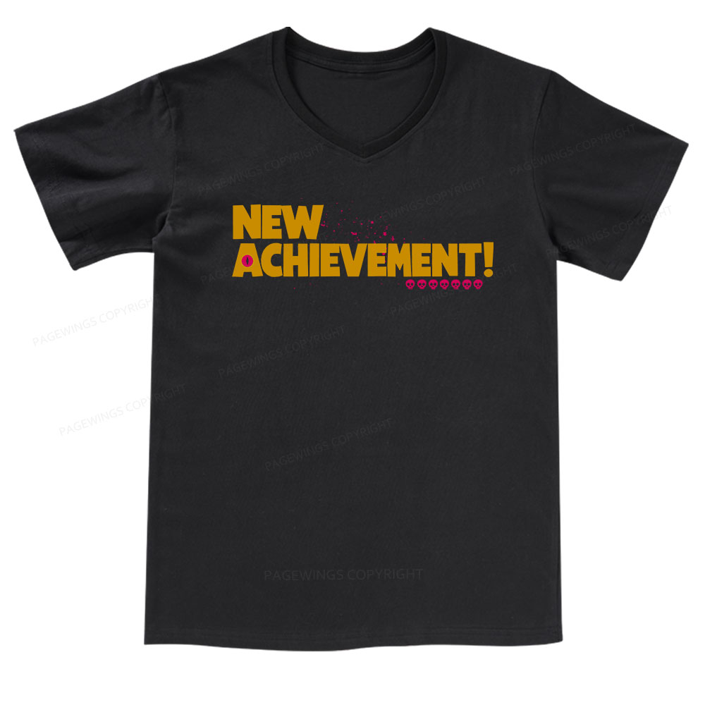 Pagewings New Achievement V-neck T-shirt
