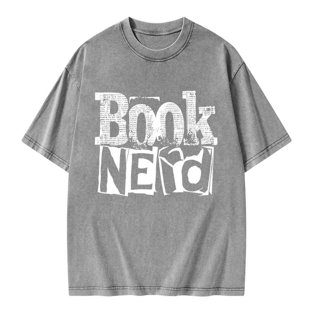 Pagewings Booknerd Unisex Washed T-shirt