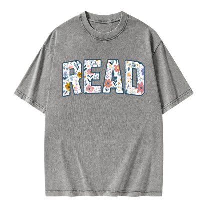 Pagewings Read Unisex Washed T-shirt