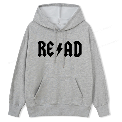 Pagewings Read Back In The Library "rock And Roll Unisex Classic Hoodie