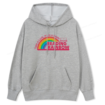 Pagewings Reading Rainbow Unisex Classic Hoodie