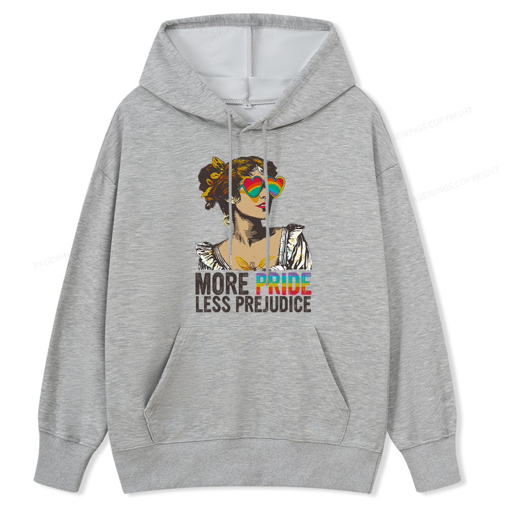 Pagewings More Pride Less Prejudice Unisex Classic Hoodie