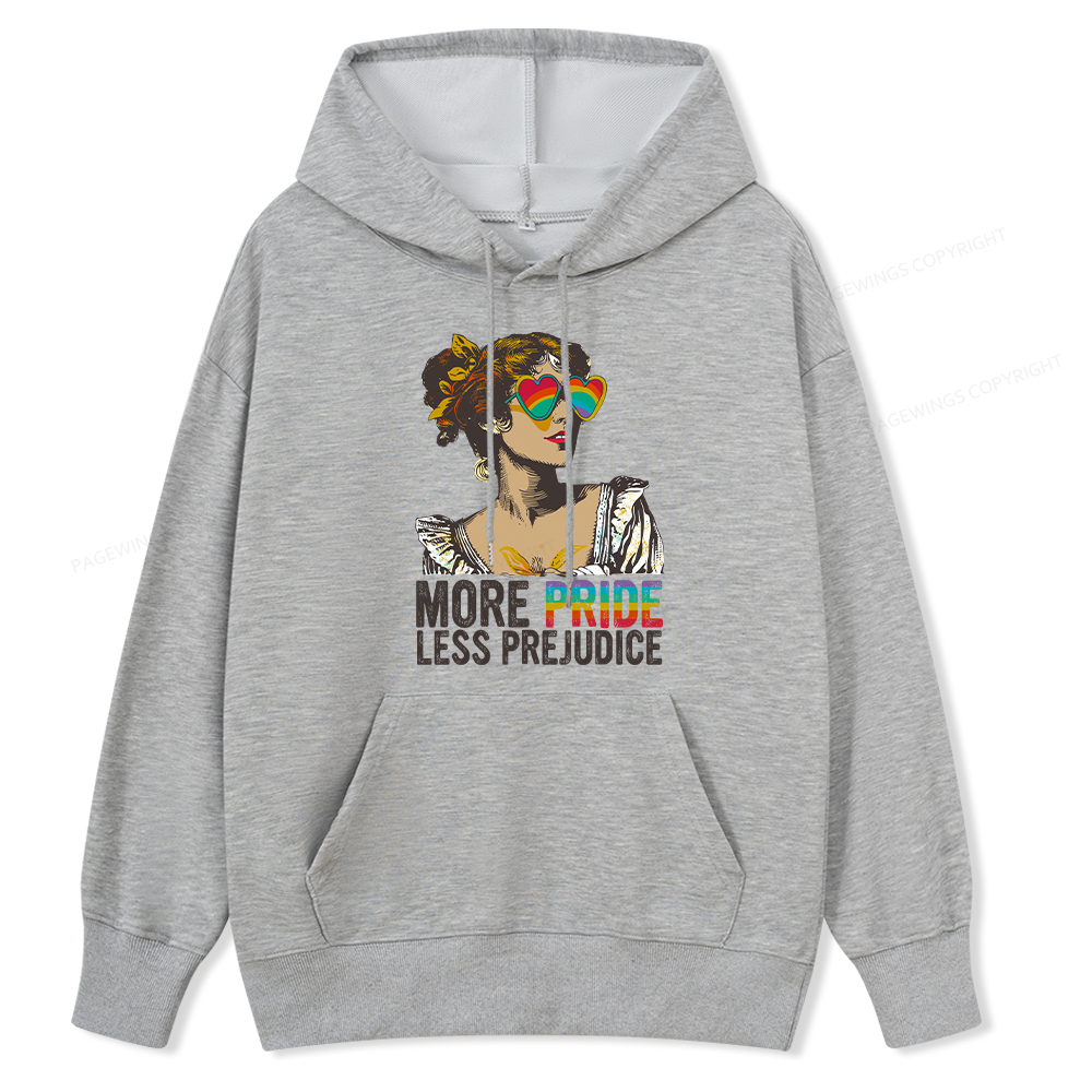 Pagewings More Pride Less Prejudice Unisex Classic Hoodie