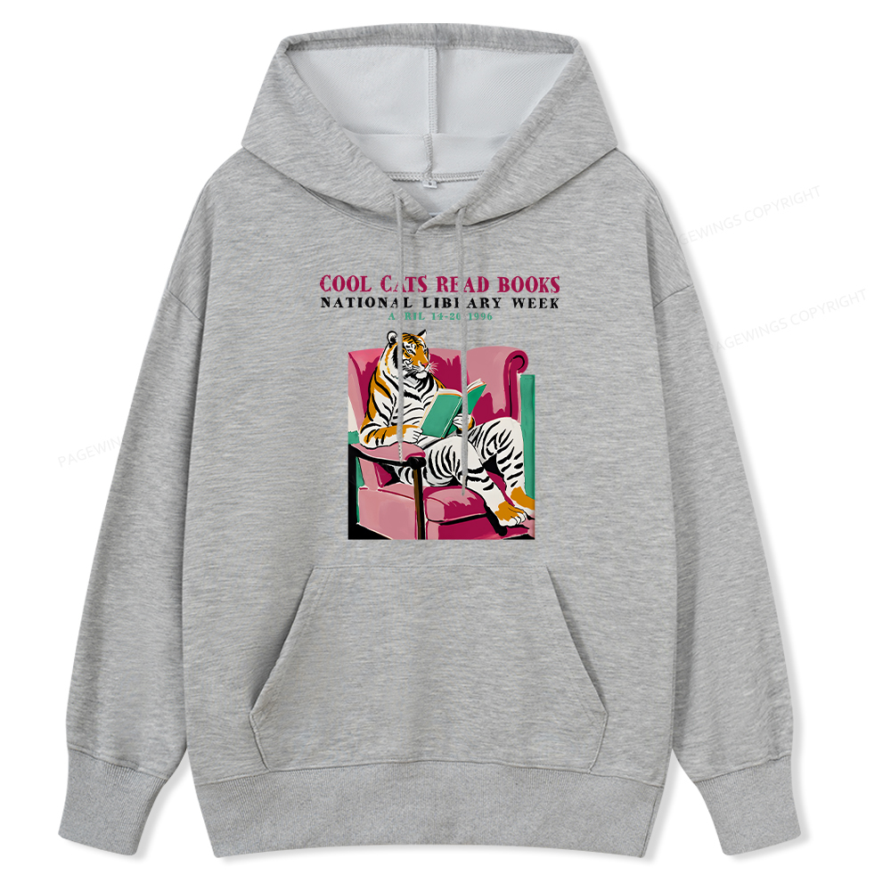 Pagewings Library Week Poster 1996 Unisex Classic Hoodie