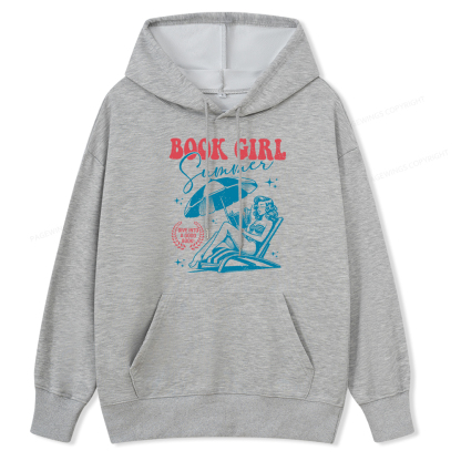 Pagewings Book Girl Summer Unisex Classic Hoodie