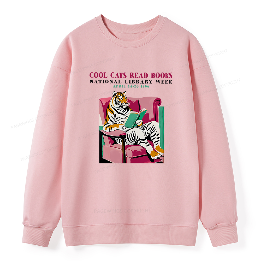 Pagewings Library Week Poster 1996 Unisex Classic Sweatshirt