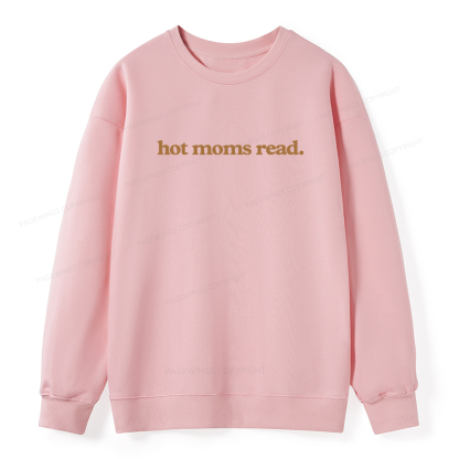 Pagewings Hot Moms Read Unisex Classic Sweatshirt