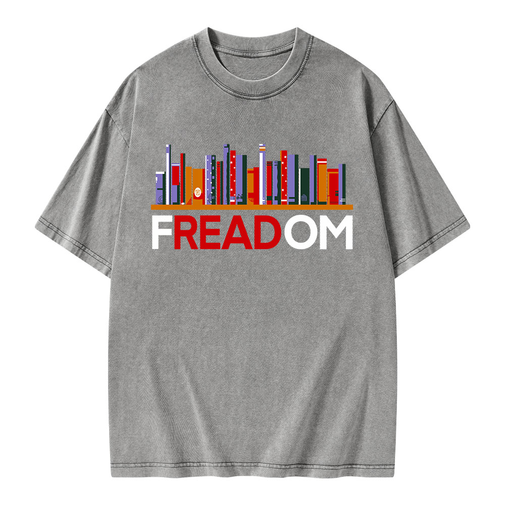 Pagewings Freadom Unisex Washed T-shirt