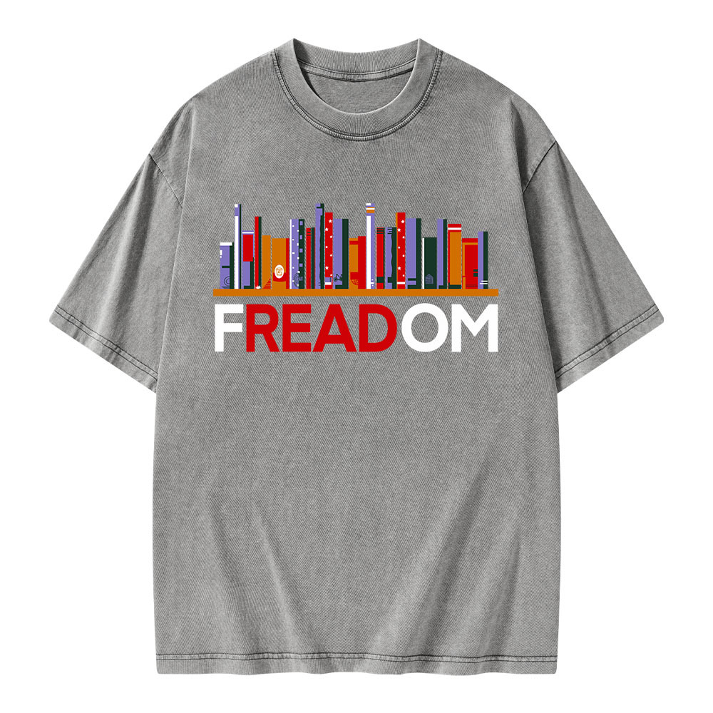 Pagewings Freadom Unisex Washed T-shirt