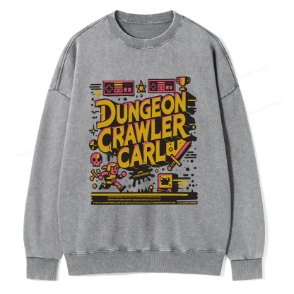 Pagewings Book New Achievement Unisex Washed Sweatshirt